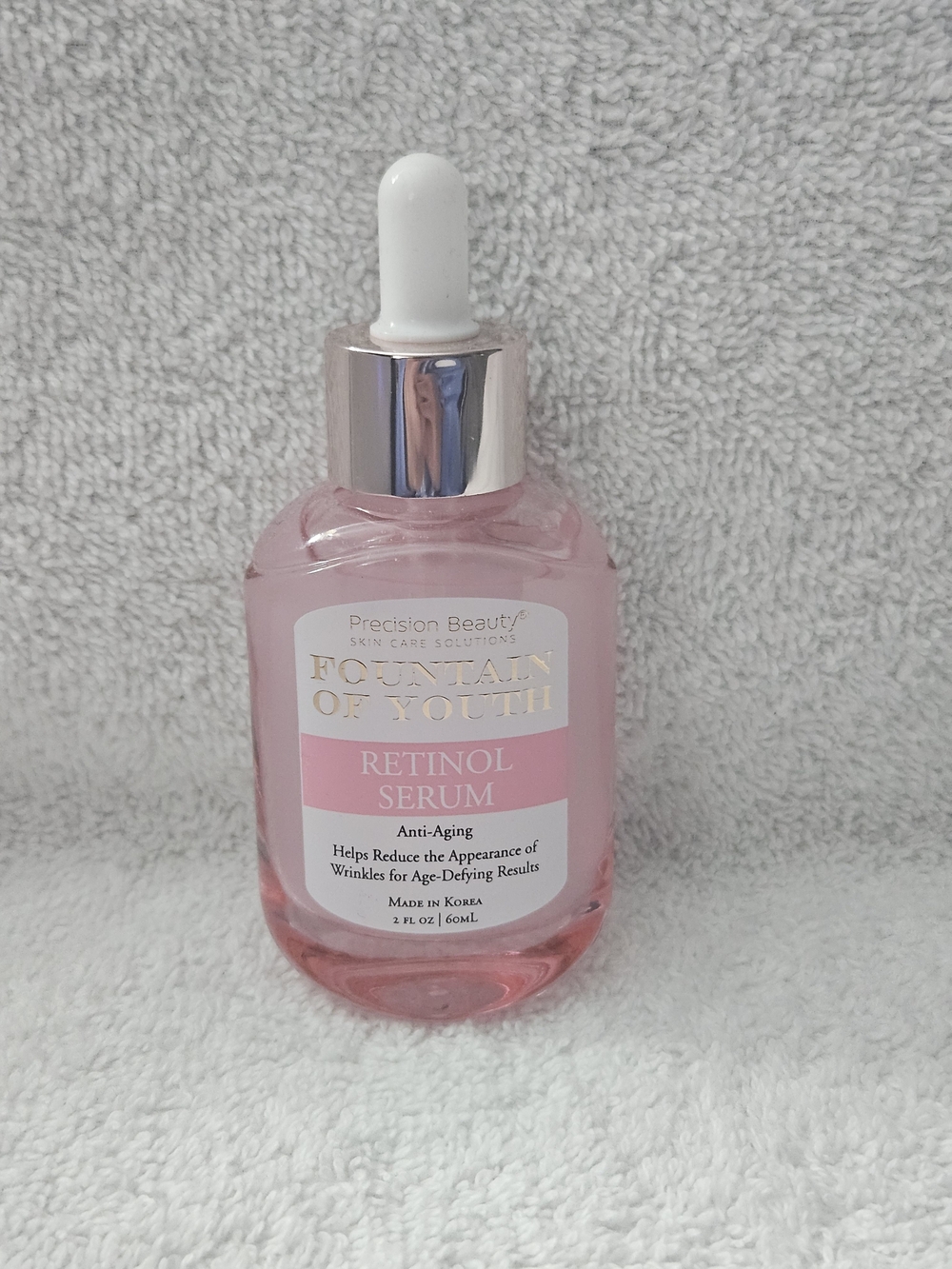 Precision Beauty Fountain of Youth Retinol Serum Anti Aging Korean Skincare 2oz
